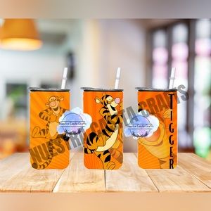 Kids 2 in 1 Tigger tumbler